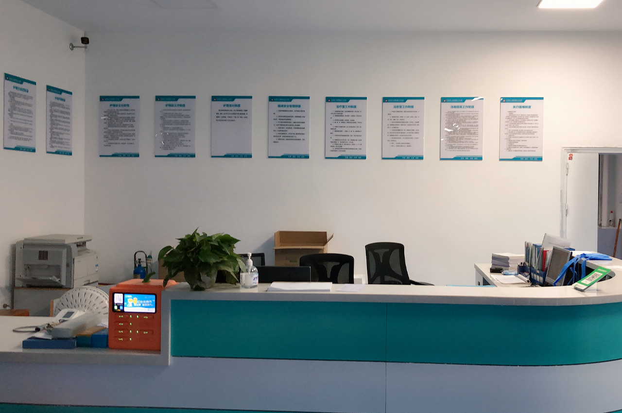 荆州三湖卫生院标识牌定制生产-武汉中涵标识