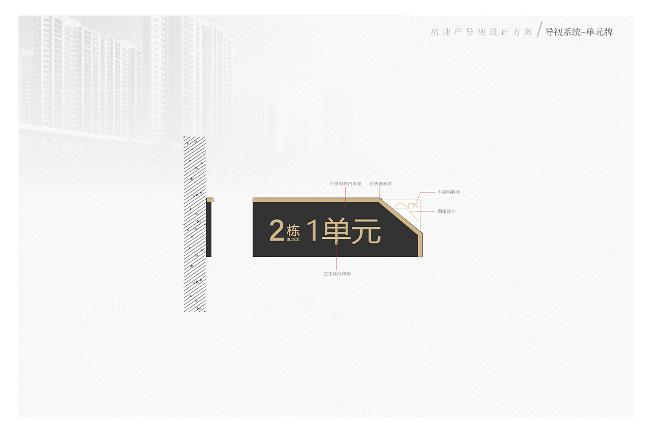 房地产导视设计案例-武汉中涵标识