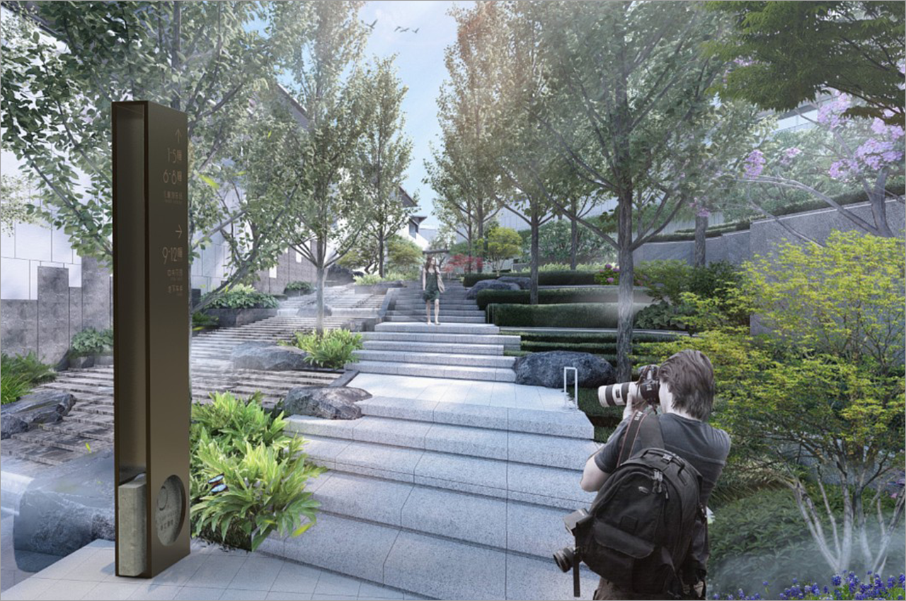 小区标识向导系统概念设计-武汉中涵标识