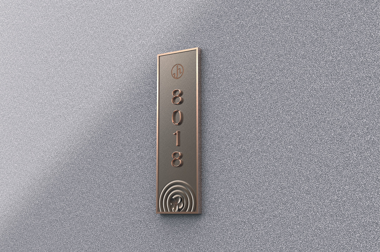 酒店导视系统标识标牌设计-武汉中涵标识