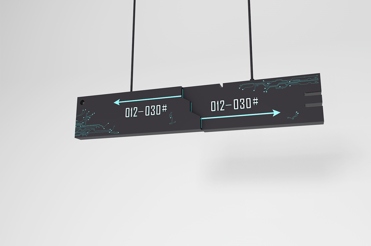 电子风格科技园导视系统设计-武汉中涵标识