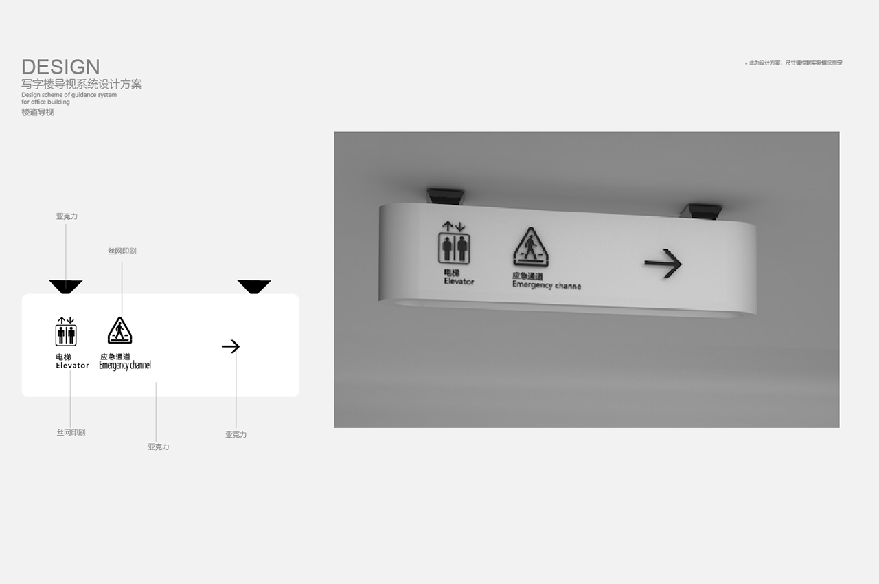 写字楼导视系统设计方案-武汉中涵标识 写字楼导视系统设计方案-武汉中涵标识