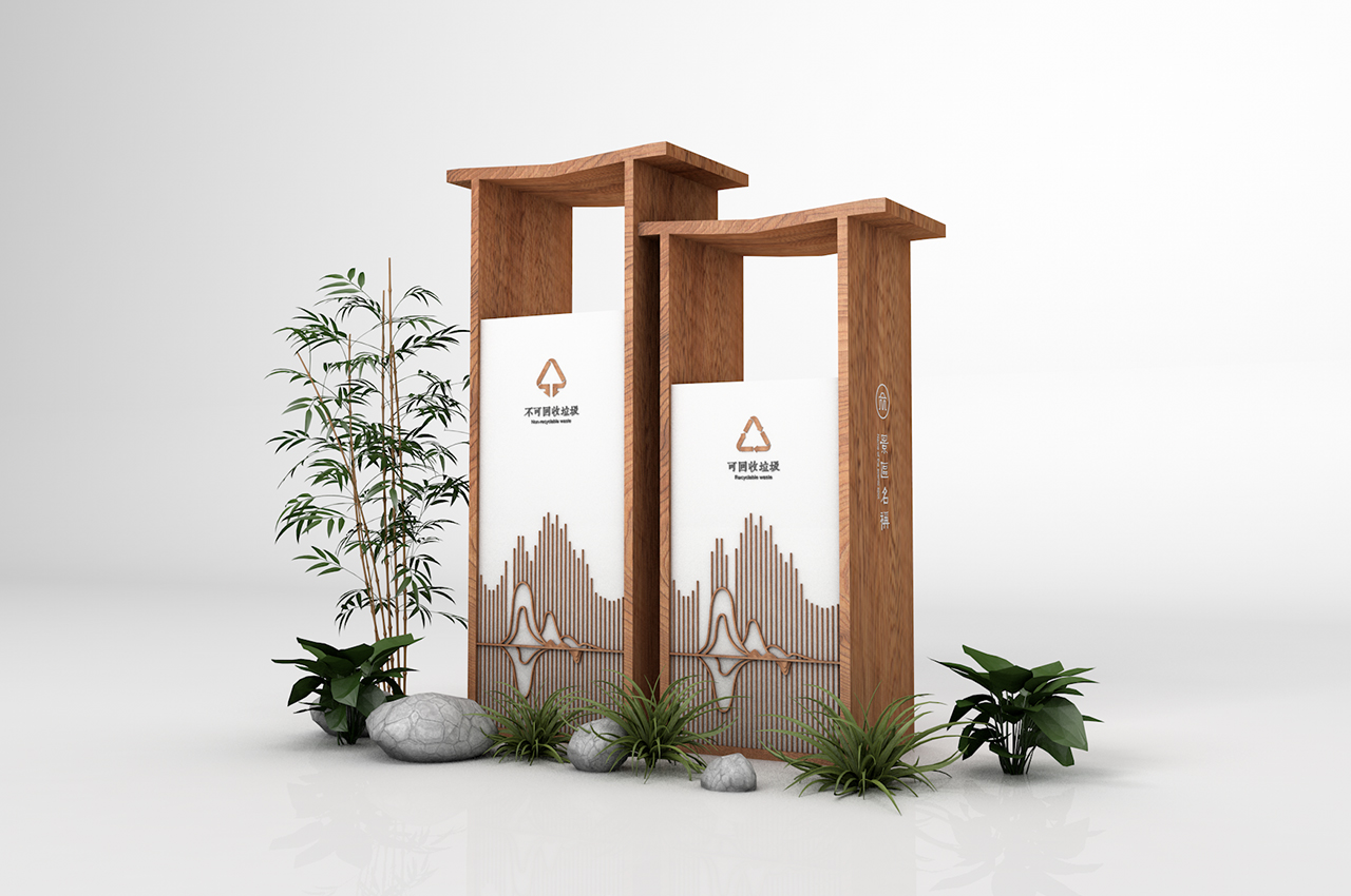 武汉中涵标识新中式旅游景区导视系统设计