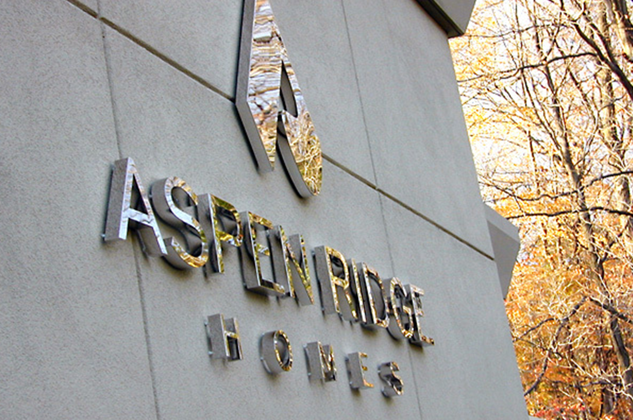 武汉中涵标识镜面不锈钢广告字