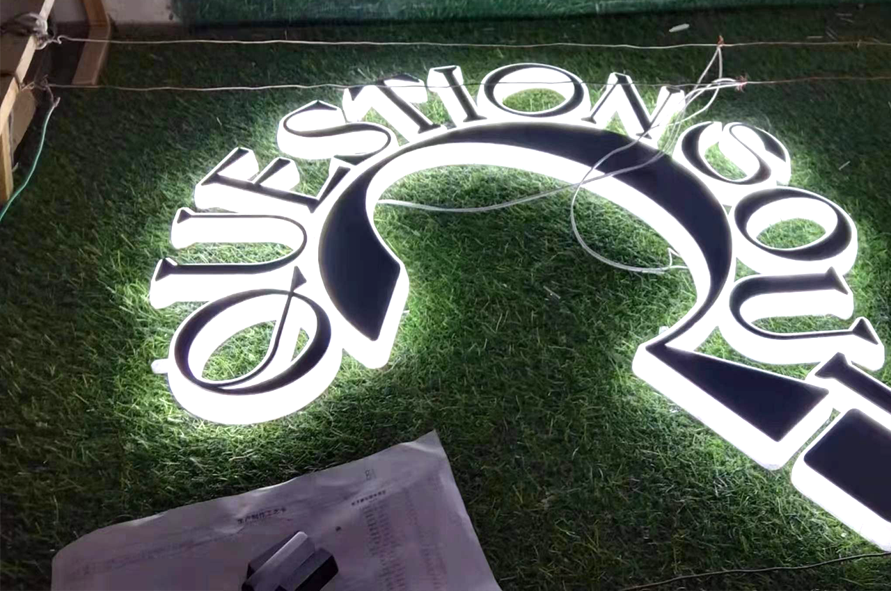 武汉中涵标识制作迷你发光广告字