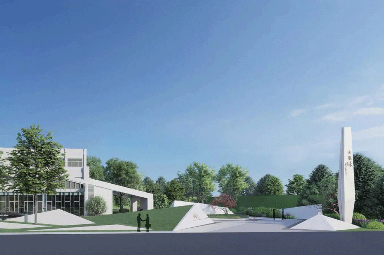 精神堡垒是区域形象的展示标识牌-武汉中涵标识